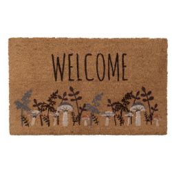 Clayre & Eef Vintage WELCOME feliratos gomba mints kkuszrost lbtrl