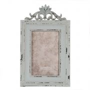  Clayre & Eef Shabby Chic antikolt pasztellkk dszes fali / asztali kpkeret