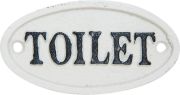  Clayre & Eef Vintage ovlis fm ajttbla TOILET felirattal