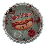  Clayre & Eef Vintage HOT DOG feliratos kupak alak dombor fm falikp / tblakp